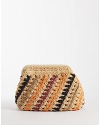 Mango - Teen Woven Clutch Bag - Lyst
