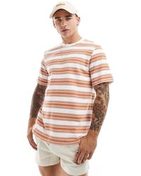 Jack & Jones - Premium Textured Stripe T-shirt - Lyst