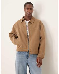 ASOS - Boxy Oversized Coach Jacket - Lyst