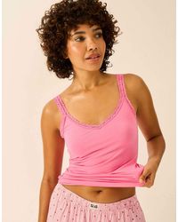 Stripe & Stare - Lace Cami - Lyst