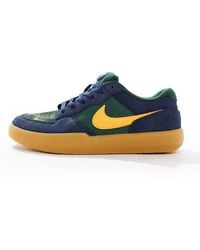 Nike - Force 58 Suede Trainers - Lyst