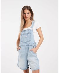 Levi's - Salopette en jean coupe vintage - clair - Lyst