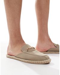ASOS - Mule Loafer Espadrilles - Lyst