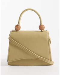 ASOS - Resin Ball Top Handle Crossbody Bag With Detachable Strap - Lyst