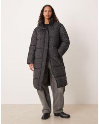 Vila - Longline Puffer Jacket - Lyst