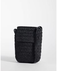 ASOS - Knit Cross Body Bag - Lyst