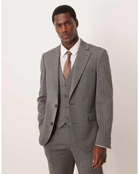 ASOS - Wool Look Skinny Suit Jacket - Lyst