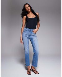 GOOD AMERICAN - Good Legs Straight Split Pockets Jeans - Lyst