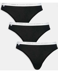 Lacoste - Set Van 3 Strings Met Logo - Lyst