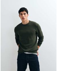 JJ Rebel - Crew Neck Textured Jumper - Lyst