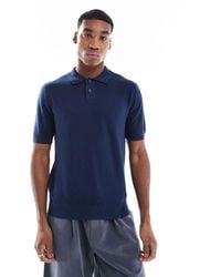 Levi's - Polo en coton et lin tricoté au point - Lyst