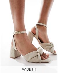 ASOS - Wide fit – hansel – sandaletten - Lyst