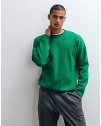 ASOS - Oversized Compact Knitted Jumper - Lyst