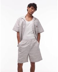 Carhartt - Gellar Textured Relaxed Fit Short Co-ord - Lyst