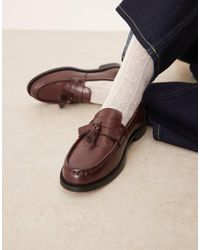 Walk London - Rhea Tassle Loafer - Lyst