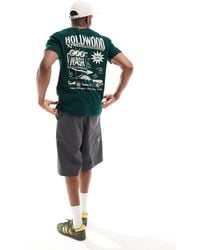 Hollister - Relaxed Fit T-shirt With Destination Back Print - Lyst