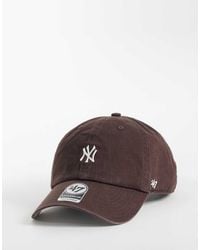 '47 - Ny Yankees Mini Logo Clean Up Cap - Lyst