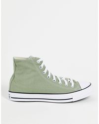 converse vert fluo