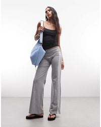Collusion - Low Rise Flared Track Pants - Lyst