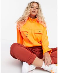 Nike Trainingsjack Met Swoosh - Oranje