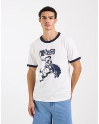 Wrangler - Ringer Tee - Lyst