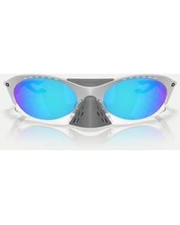 Oakley - Plantaris Oval Sunglasses With Mirrored Lens - Lyst