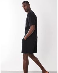 ASOS - Knit Wide Rib Shorts - Lyst