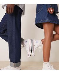 Converse - Chuck Taylor All Star Hi Wide Fit Trainers - Lyst