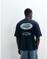 ASOS - Oversized T-Shirt With Text Back Print - Lyst