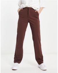 Jdy - Straight Leg Tailored Trousers - Lyst
