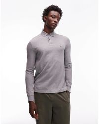 Tommy Hilfiger - 1985 Regular Fit Long Sleeve Polo Shirt - Lyst