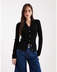 Fred Perry - Ribbed Knitted Shirt - Lyst