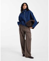 ASOS - Jack Met Bubbelzoom En Opstaande Boord - Lyst
