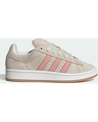 adidas Originals - Zapatillas De Deporte Color Crema Y Rosas Campus 00S De -Blanco - Lyst