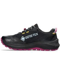 Asics - Gel-trabuco 12 gtx - sneakers da trail running resistenti all'acqua nere e azzurre - Lyst