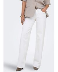ONLY - Jeans Met Wijde Pasvorm - Lyst