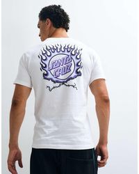 Santa Cruz - Forging Dot Short Sleeve T-shirt With Back Graphic - Lyst