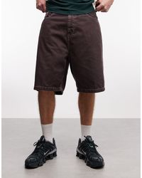 Carhartt - Brandon - short ample - marron - Lyst