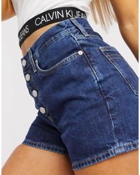Calvin Klein Pantalones cortos vaqueros - Azul