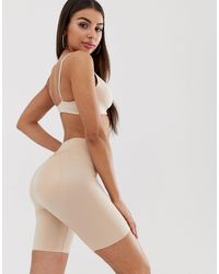 Spanx Suit Your Fancy Butt Enhancer Shaping Shorts - Natural