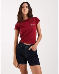 Dickies - 5 Inch High Waist Denim Shorts - Lyst