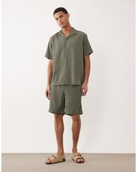 Jack & Jones - Set Van Resort Overhemd En Short - Lyst