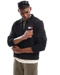 Tommy Hilfiger - Sweatshirt Met 1/4 Rits - Lyst
