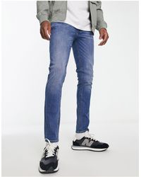 Jack & Jones - Intelligence - liam - jeans skinny lavaggio medio - Lyst