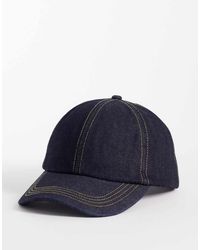ASOS - Denim Baseballpet - Lyst