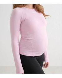 Aim'n - Cotton Candy Soft Basic Maternity Long Sleeve - Lyst
