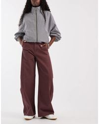ASOS - Barrel Trouser With Side Panel Detail - Lyst