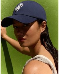 Bershka - Embroidered Cap - Lyst