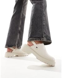 London Rebel - Cleated Sole Clogs - Lyst