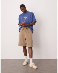ASOS - Heavyweight Oversized Shorts 400gsm - Lyst